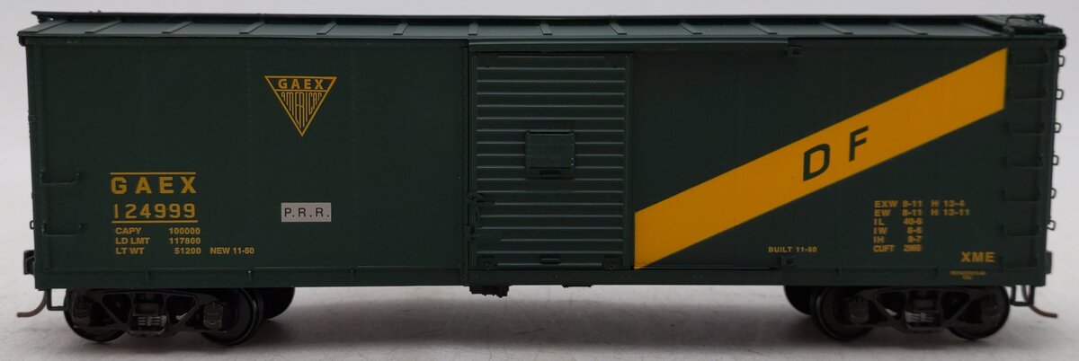 S-Helper Service 01027 S Scale PRR/DF Rebuilt Boxcar #124999 EX/Box