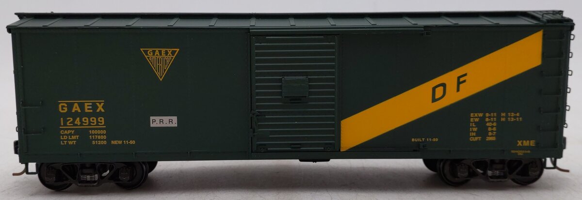 S-Helper Service 01027 S Scale PRR/DF Rebuilt Boxcar #124999 EX/Box