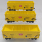 S-Helper 01111 S-Scale Green Bay & Western Offset 2-Bay Hopper 3-Car Set A EX/Box