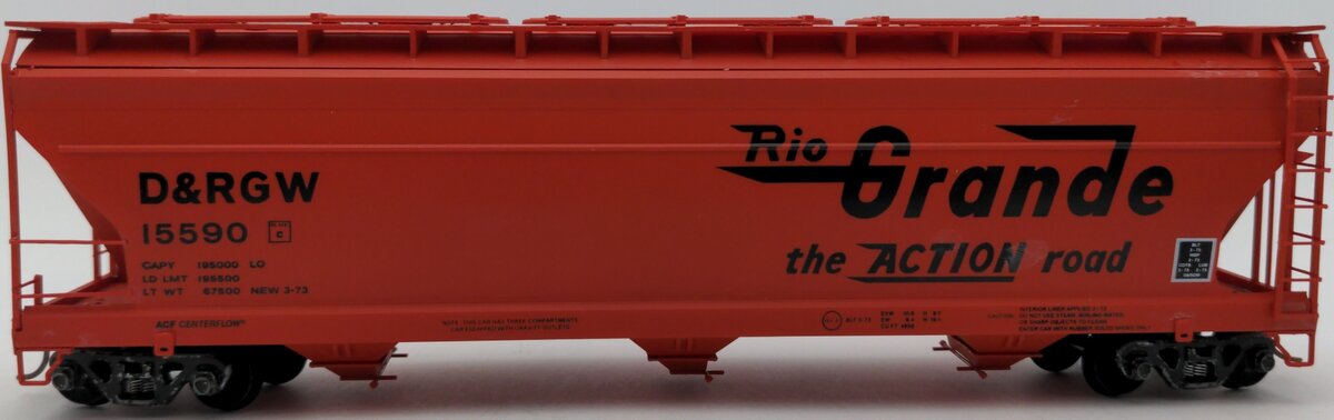 Gold Coast 4650 Rio Grande Hopper #15590 VG/Box