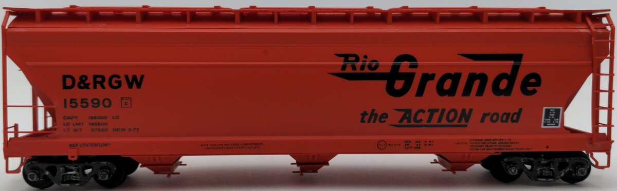 Gold Coast 4650 Rio Grande Hopper #15590 VG/Box