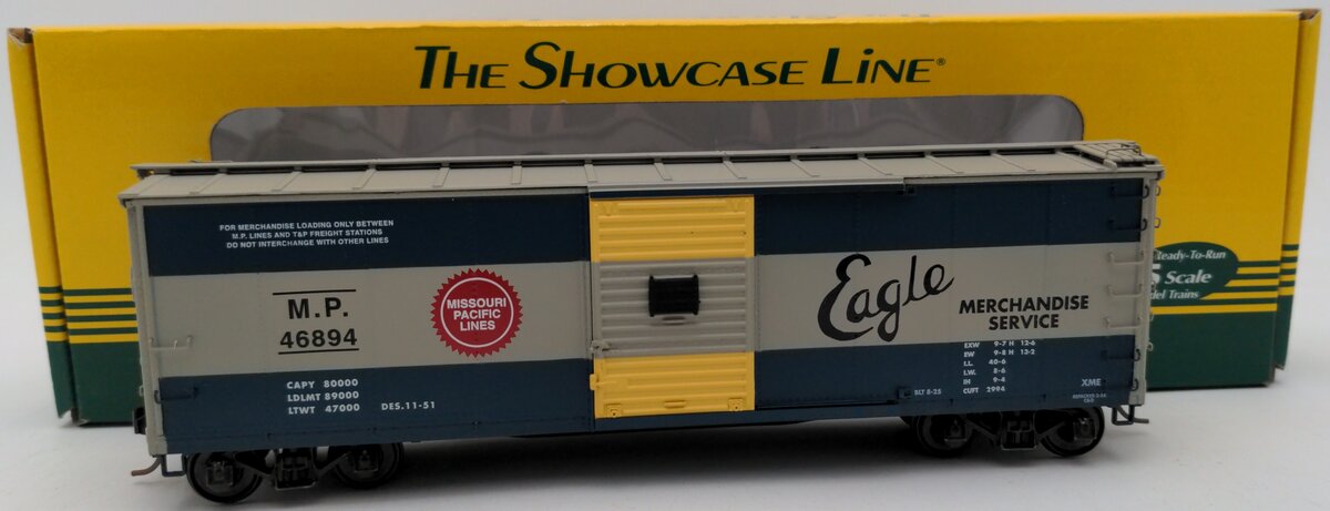 S-Helper 01009 S Scale RTR Missouri Pacific Boxcar #46894 LN/Box