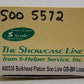 S-Helper 00335 S Gauge SOO Line Bulkhead Flatcar w/ Gold Bond Load #5572 LN/Box