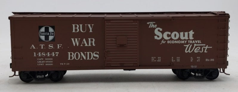 S-Helper S Scale AT&SF Chief Boxcar #148447 LN/Box