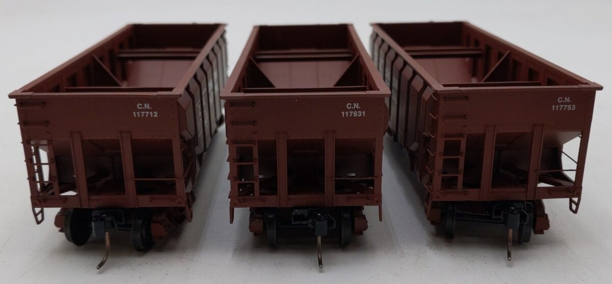 S-Hepler 01172 S Canadian National 3 Car Hopper Set #117631 #117712 #117753 LN/Box