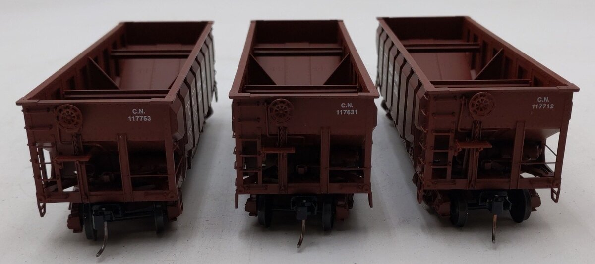 S-Hepler 01172 S Canadian National 3 Car Hopper Set #117631 #117712 #117753 LN/Box