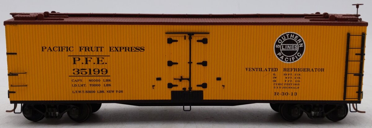 S-Helper 00498 S Scale Pacific Fruit Express Reefer Car #35199 EX/Box