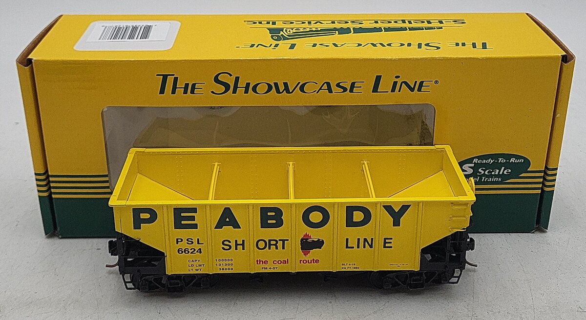 S-Helper 01207 S Scale PSL Peabody USRA Hopper Freight Car #6624 LN/Box