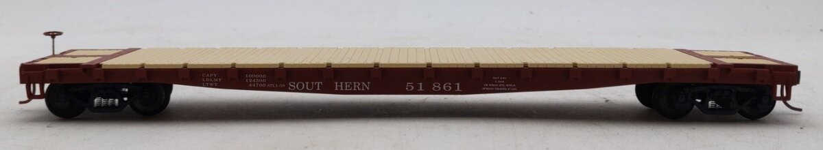 S-Helper Service 00173 S Scale Southern Standard Flatcar #51861 LN/Box