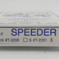 Tomalco T-2200 S Scale Speeder White Metal Parts Accurate Model of Prototype Kit MT/Box
