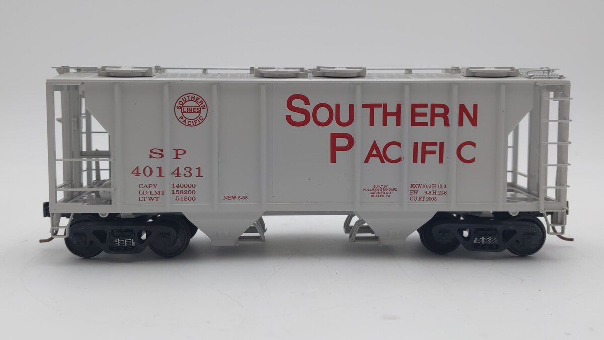 S-Helper 00017 S Scale Southern Pacific Hopper #401431 EX/Box