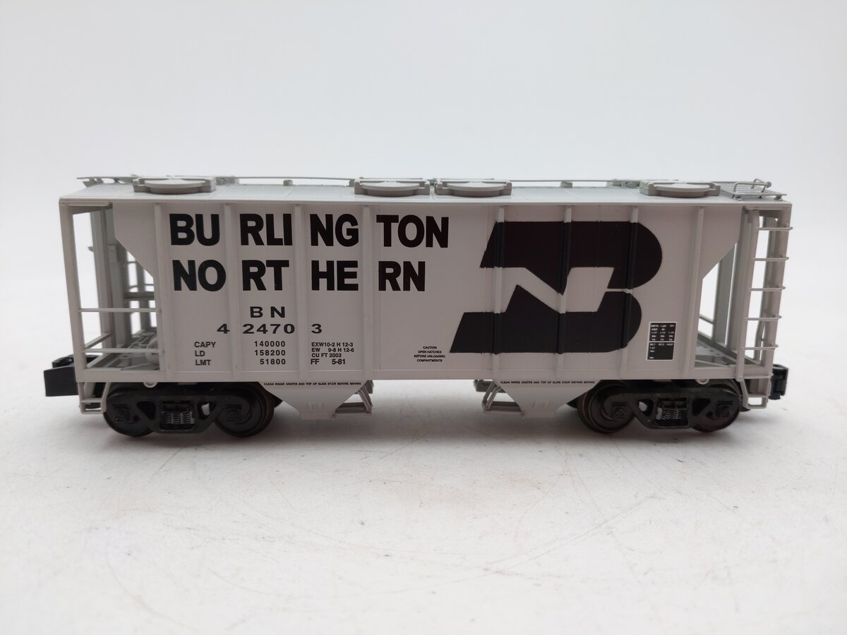 S-Helper Service 01143 S Scale Burlington Northern 2-Bay PS-2 Hopper #424703 EX