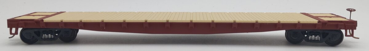S-Helper 00167 S-Scale Standard Unlettered Red Flat Car LN/Box