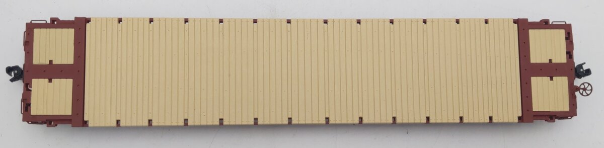 S-Helper 00167 S-Scale Standard Unlettered Red Flat Car LN/Box
