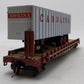 S-Helper Service 00307-6 S Scale TOFC TTX#2 w/Carolina Trailer #475083 EX/Box