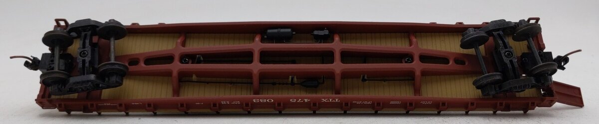 S-Helper Service 00307-6 S Scale TOFC TTX#2 w/Carolina Trailer #475083 EX/Box