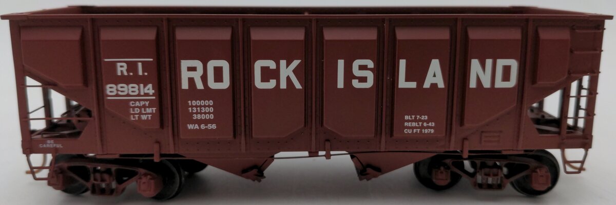 S-Helper Service 01175 S Gauge Rock Island Panel Crip Hopper #89814 LN/Box