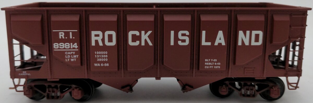 S-Helper Service 01175 S Gauge Rock Island Panel Crip Hopper #89814 LN/Box