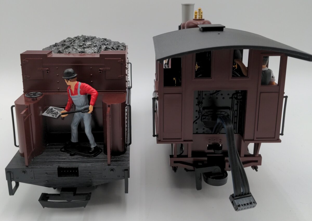 LGB 2219S Pennsylvania Steam Locomotive & Tender w/ Electronic Sound EX/Box