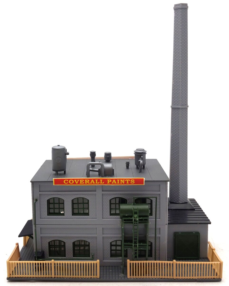 Model Power 2589 N Coverall Paints Built Up Lighted LN/Box