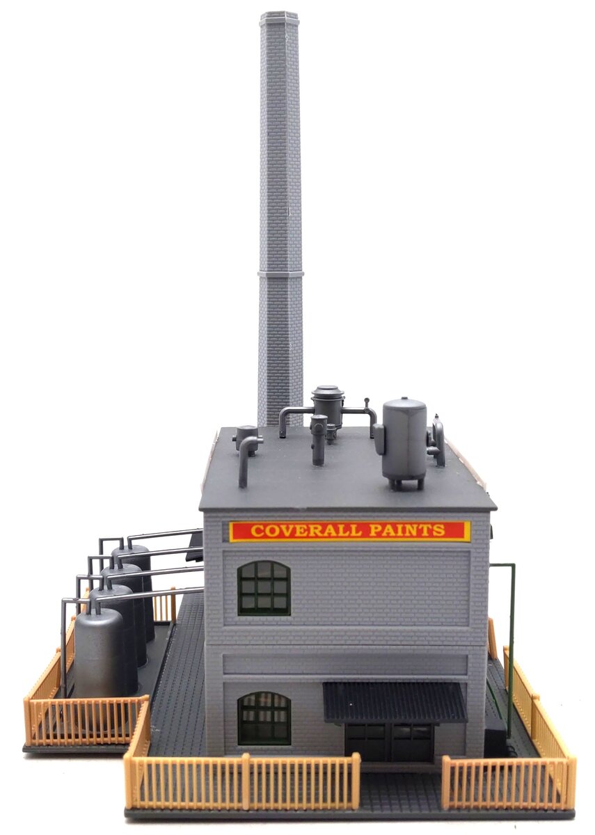 Model Power 2589 N Coverall Paints Built Up Lighted LN/Box