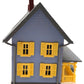 Model Power 2560 N Scale Jordan's House Buil Up Lighted W2 Hand Painted Figures LN/Box