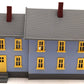Model Power 2560 N Scale Jordan's House Buil Up Lighted W2 Hand Painted Figures LN/Box