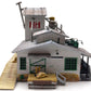 Woodland Scenics BR4949 N Built-&-Ready H&H Feed Mill Building W/LED LN