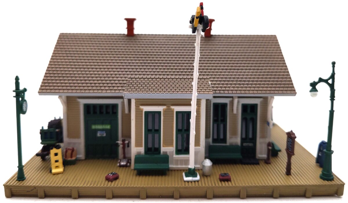 Woodland Scenics BR4928 N Built-&-Ready Dansbury Depot Building LN/Box