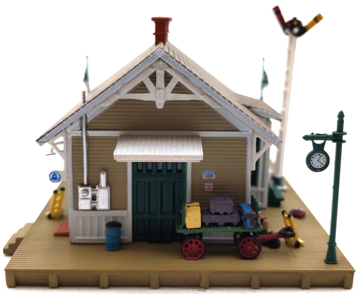 Woodland Scenics BR4928 N Built-&-Ready Dansbury Depot Building LN/Box