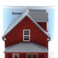 Rock Island Hobby 043101 N Red Farmhouse LN/Box