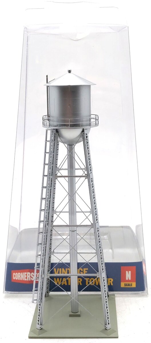 Walthers 933-3833 N Scale Vintage Water Tower Assembled LN/Box