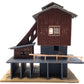 Model Power 2563 N Scale Assembled Blue Coal Depot EX/Box