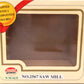 Model Power 2567 N Scale Saw Mill Built Up Lighted W/-2 Handpainted Figures EX/Box