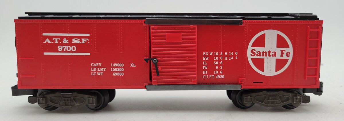 American Flyer 4-9700 S Gauge Atchison Topeka Santa Fe Box Car[High-Rail] LN/Box