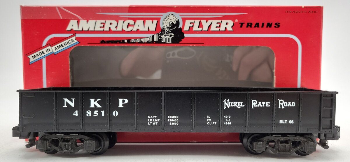 American Flyer 6-48510 S Scale Nickel Plate Road Gondola #48510 LN/Box