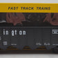 American Models 3452 S Gauge Burlington Route 4-Bay Hopper #171433[Hi-Rail] LN/Box