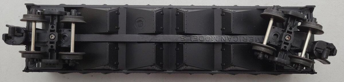 American Models 3452 S Gauge Burlington Route 4-Bay Hopper #171433[Hi-Rail] LN/Box