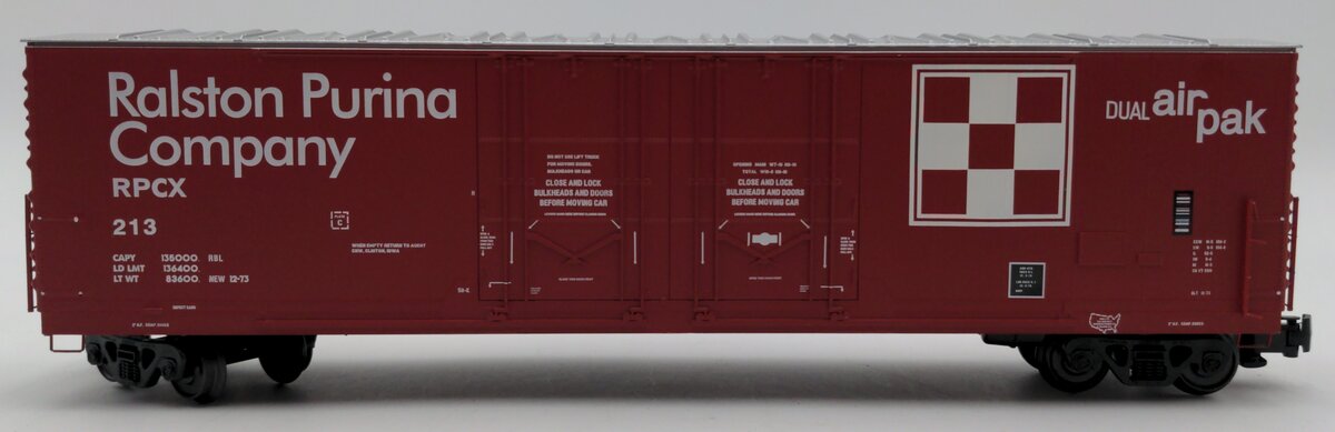 Des Plaines Hobbies SSA18032 S Scale RPCX Insulated Boxcar #213 EX/Box