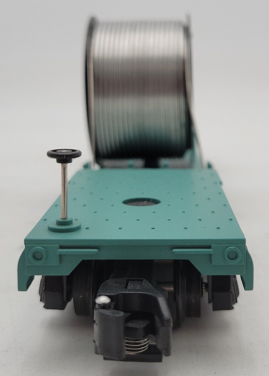 American Flyer 6-48534 S Scale New York Central Flatcar w/ Cable Reel