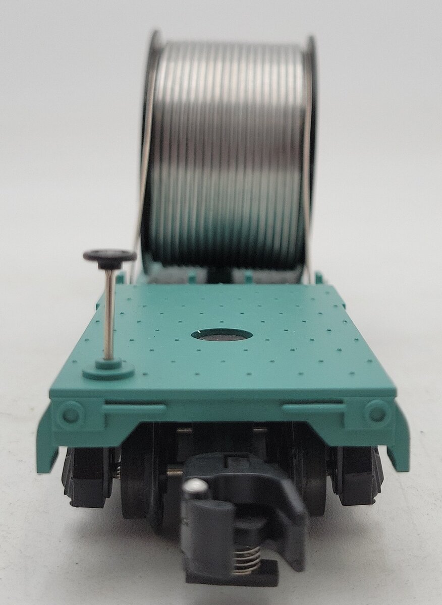 American Flyer 6-48534 S Scale New York Central Flatcar w/ Cable Reel