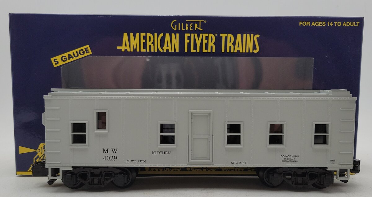 American Flyer 6-44029 S Maintenance of Way Kitchen Car #4029