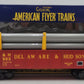 American Flyer 6-48541 S Scale Delaware & Hudson Gondola w/Pipe Load #13903