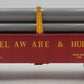 American Flyer 6-48541 S Scale Delaware & Hudson Gondola w/Pipe Load #13903