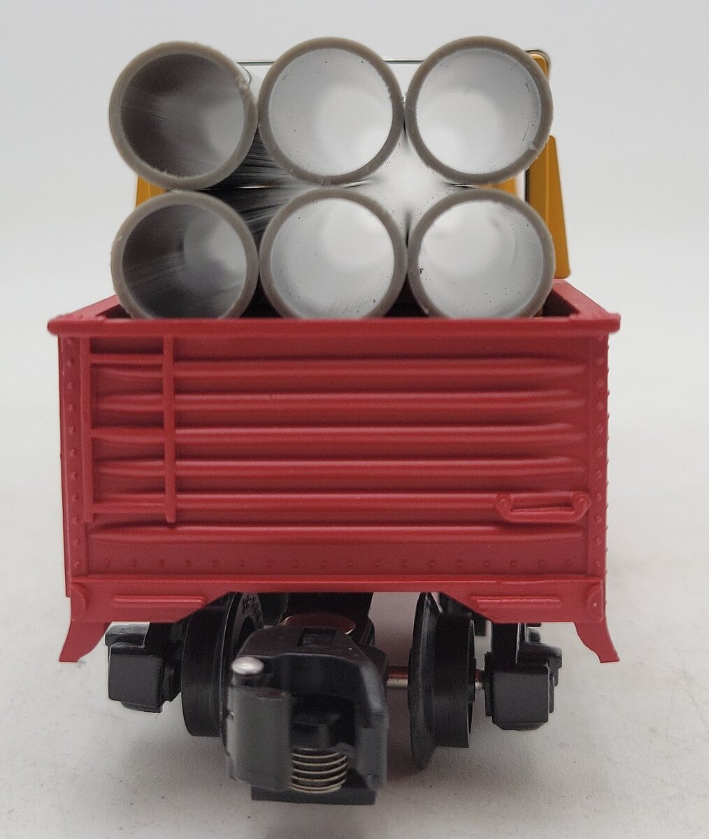 American Flyer 6-48541 S Scale Delaware & Hudson Gondola w/Pipe Load #13903