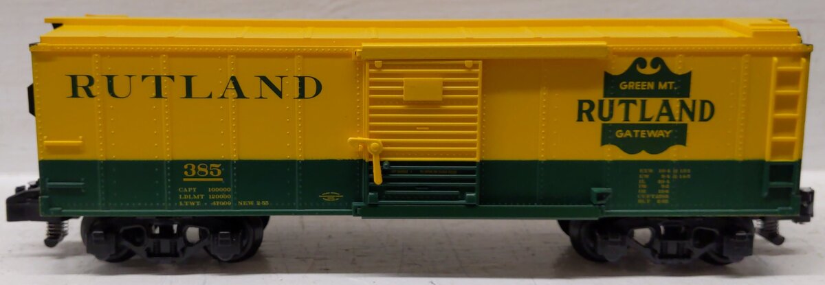 American Flyer 2019101 S Rutland Boxcar #385