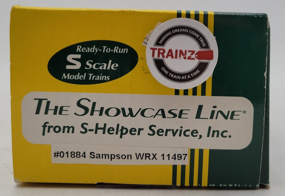 S-Helper 01884 S Gauge Sampson Canning Co. Reefer Car #11497 LN/Box