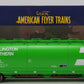 American Flyer 1919342 S Burlington Northern Cylindrical Hopper #441105