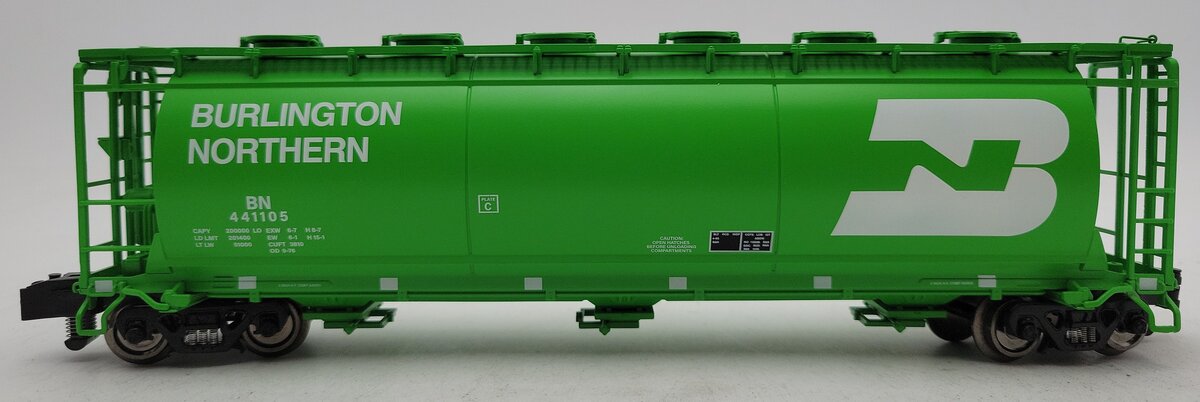 American Flyer 1919342 S Burlington Northern Cylindrical Hopper #441105