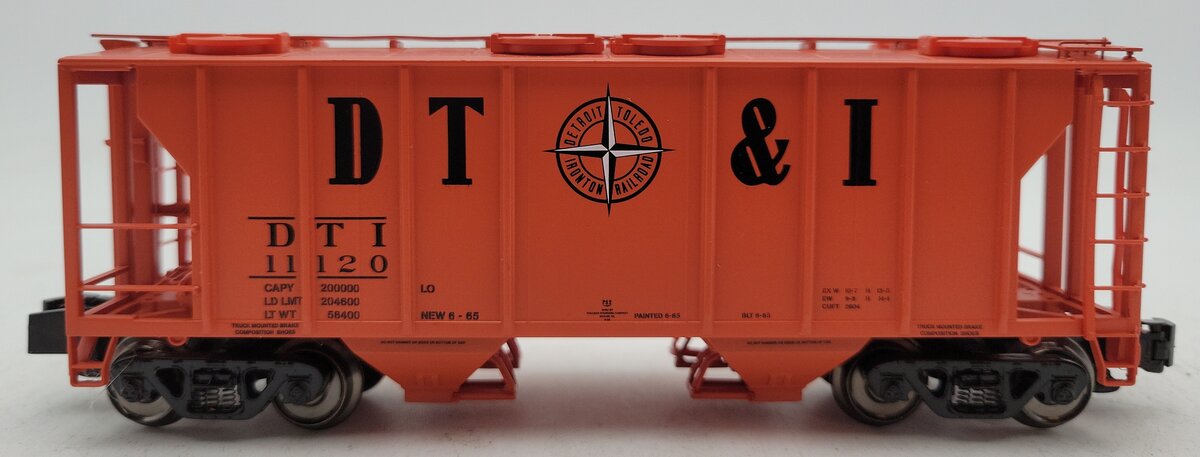 MTH 35-75013 S Gauge Modern Detroit Toledo & Ironton Ps-2 Hopper Car #11120 LN/Box
